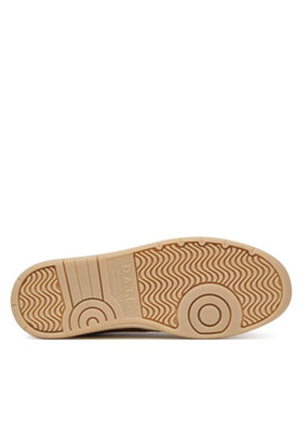 D.A.T.E. Sneakersy Court 2.0 W441-C2-SD Brązowy. Kolor: brązowy. Materiał: zamsz, skóra