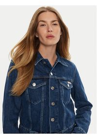 Calvin Klein Jeans Kurtka jeansowa 90's J20J224043 Niebieski Regular Fit. Kolor: niebieski. Materiał: bawełna #5