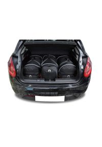 KJUST - Torby Do Bagażnika Fiat Bravo 2006-2015 3Szt Kjust. Kolor: czarny. Styl: sportowy #1