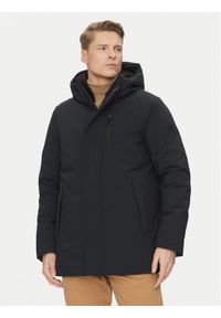 Save The Duck Parka P38160M SMEG19 Czarny Regular Fit. Kolor: czarny. Materiał: syntetyk