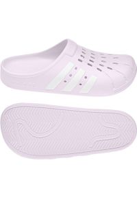 Adidas - Klapki adidas Adilette Clog GZ5888 różowe. Okazja: na co dzień. Kolor: różowy. Materiał: materiał, syntetyk. Styl: casual, klasyczny, sportowy #6