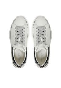 TwinSet - TWINSET Sneakersy 251TCP042 Biały. Kolor: biały. Materiał: skóra