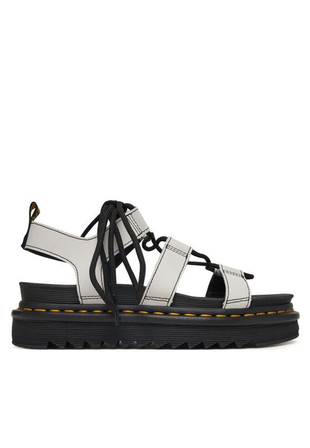 Dr. Martens Sandały Nartilla DM31617020 Szary. Kolor: szary. Materiał: skóra