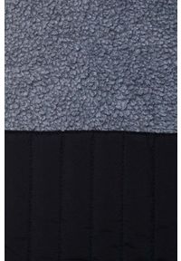 Rains bluza Fleece High Neck 1850 kolor szary wzorzysta 1850.HEATHERGREY. Kolor: szary. Materiał: polar #3