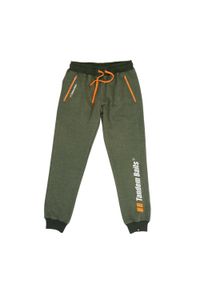 TANDEM BAITS - Wędkarskie spodnie dresowe. Kolor: zielony. Materiał: dresówka. Długość: długie #1