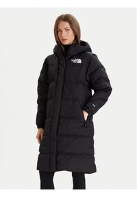 The North Face Płaszcz zimowy Nuptse NF0A832K Czarny Loose Fit. Kolor: czarny. Materiał: syntetyk. Sezon: zima