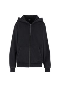 Damska bluza z kapturem zapinana na zamek Urban Classics. Typ kołnierza: kaptur. Kolor: czarny #1