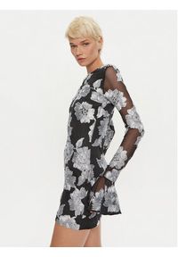 ROTATE Sukienka koktajlowa Rositana 1130391206 Czarny Slim Fit. Kolor: czarny. Materiał: syntetyk. Styl: wizytowy #3