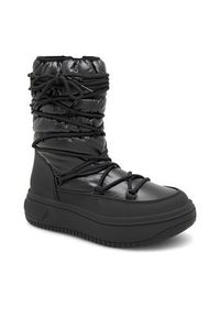 Jenny Fairy Śniegowce SENA SK23028-02 Czarny. Kolor: czarny. Materiał: materiał #4