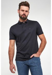 Emporio Armani - Polo męskie EMPORIO ARMANI. Typ kołnierza: polo