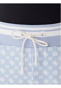 Guess Spodnie dresowe V5YB20 KB212 Błękitny Regular Fit. Kolor: niebieski. Materiał: syntetyk #4