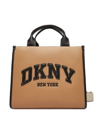 DKNY Torebka R52AZR57 Brązowy. Kolor: brązowy. Materiał: skórzane