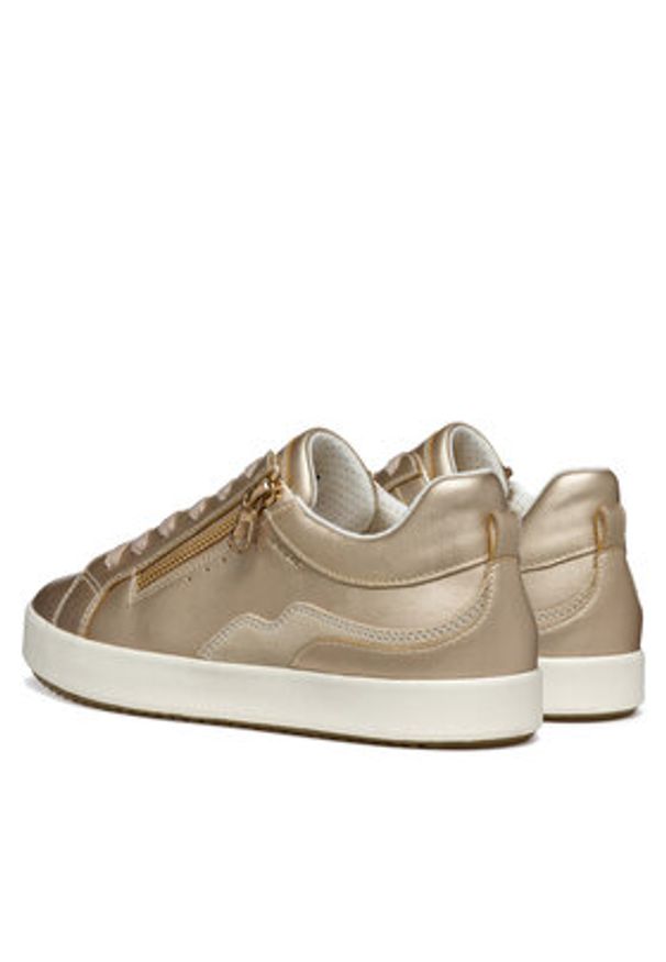 Geox Sneakersy D Blomiee D466HJ 0AJ22 C2LH6 Brązowy. Kolor: brązowy. Materiał: skóra