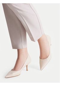 Gino Rossi - GINO ROSSI Czółenka ZOFIA-V1681-21-2 Écru. Materiał: skóra. Obcas: na szpilce #8