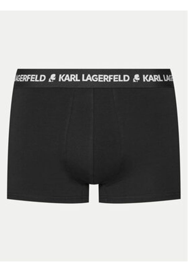 Karl Lagerfeld - KARL LAGERFELD Komplet 3 par bokserek A1M47151 Czarny. Kolor: czarny. Materiał: bawełna