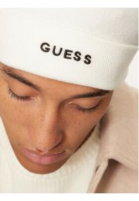 Guess Czapka AM9458 VIS01 Biały. Kolor: biały. Materiał: materiał #3