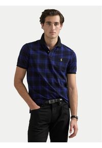 Polo Ralph Lauren Polo 710920184003 Granatowy Regular Fit. Typ kołnierza: polo. Kolor: niebieski. Materiał: bawełna