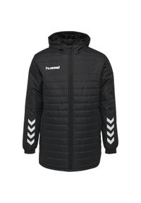 Hummel - Kurtka dziecięca HUMMEL hmlPROMO KIDS BENCH JACKET. Kolor: czarny. Sport: fitness #1