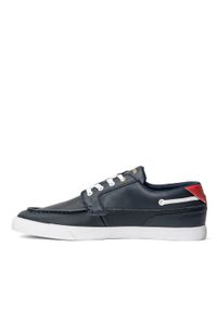 Sneakersy męskie granatowe Lacoste Bayliss Deck 0121 1. Kolor: niebieski. Materiał: dzianina. Sezon: lato. Sport: bieganie #4
