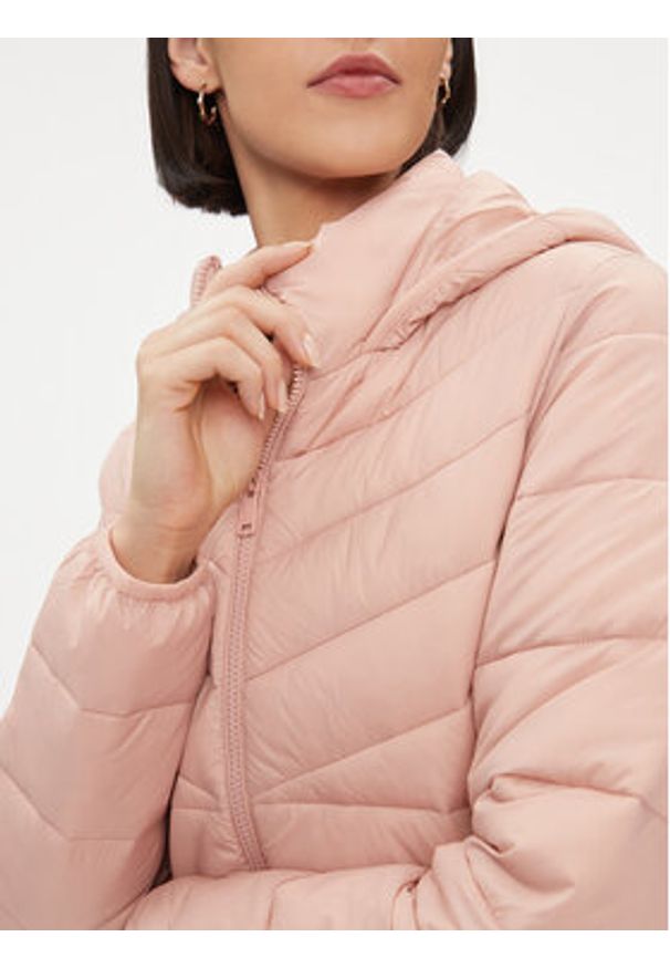 only - ONLY Kurtka przejściowa 15301325 Różowy Regular Fit. Kolor: różowy. Materiał: syntetyk