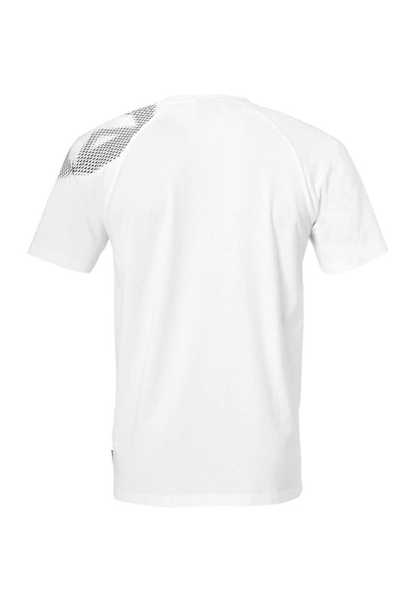 KEMPA - Koszulka Kempa Core 26. Kolor: biały. Długość rękawa: raglanowy rękaw. Wzór: napisy. Sport: piłka nożna