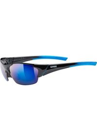 Okulary Uvex Blaze III Black Blue 2416 2021. Kolor: niebieski, czarny, wielokolorowy