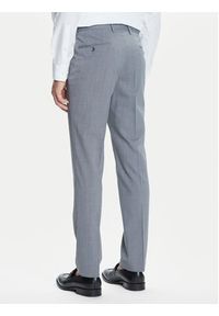BOSS Garnitur H-Huge 50546087 Szary Slim Fit. Kolor: szary. Materiał: wełna, syntetyk #8