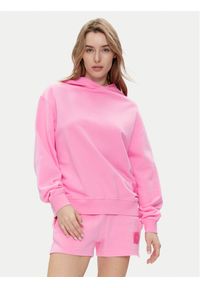 Replay Bluza W3704E.000.23650P Różowy Regular Fit. Kolor: różowy. Materiał: bawełna
