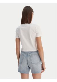 Calvin Klein Jeans T-Shirt LV047AB213 Biały Regular Fit. Kolor: biały. Materiał: bawełna #2