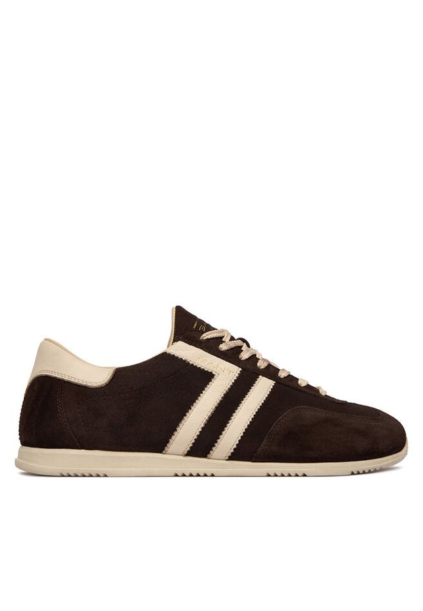 GANT - Sneakersy Gant. Kolor: brązowy