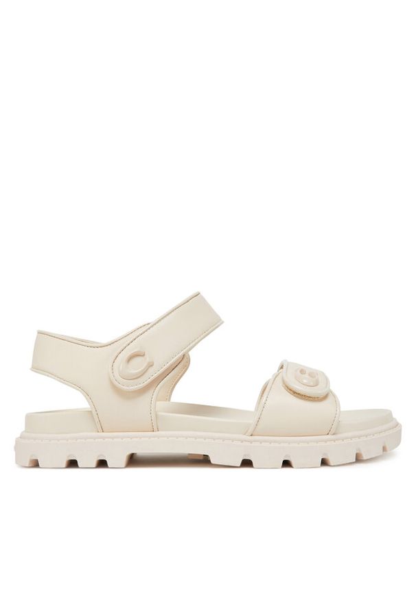 Sandały Coach. Kolor: kremowy