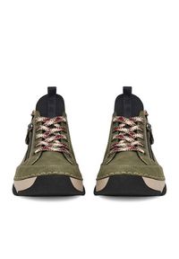 Rieker Sneakersy 45973-54 Zielony. Kolor: zielony. Materiał: syntetyk, materiał #4