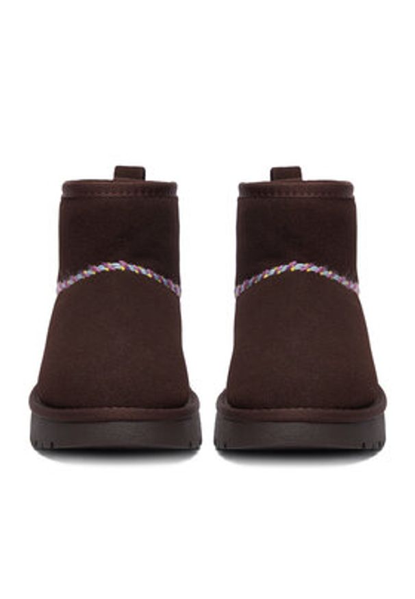 Roxy Śniegowce CEO-HY669020S-1 Brązowy. Kolor: brązowy. Materiał: materiał