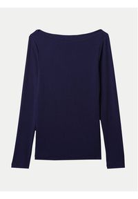 GAP - Gap Bluzka 540606-00 Granatowy Regular Fit. Kolor: niebieski. Materiał: bawełna
