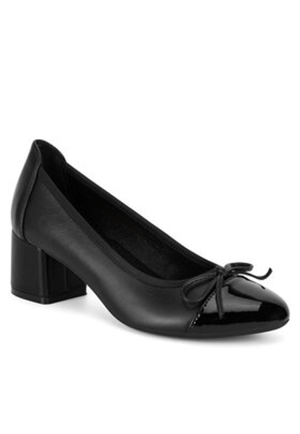 Lasocki Czółenka WYL4060-3Z Czarny. Kolor: czarny. Materiał: skóra