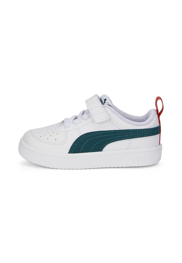 Buty sportowe dla dzieci Puma Rickie AC+. Kolor: biały. Materiał: syntetyk. Sport: turystyka piesza