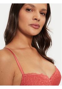 Hunkemöller Biustonosz z fiszbiną Marine 206320 Czerwony. Kolor: czerwony. Materiał: syntetyk #7