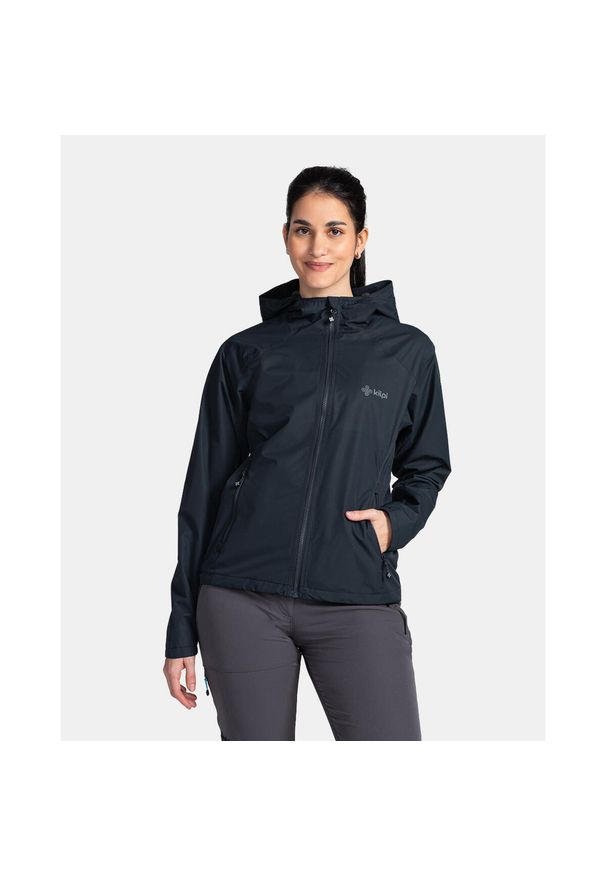 Kurtka outdooroowa damska Kilpi SONNA-W. Kolor: czarny. Materiał: softshell. Sport: turystyka piesza