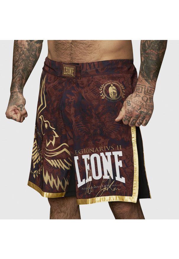 Spodenki do MMA LEONE 1947 Legionarvis VI MMA. Kolor: czerwony