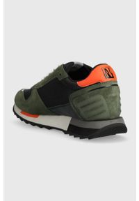 Napapijri sneakersy Virtus kolor zielony. Nosek buta: okrągły. Zapięcie: sznurówki. Kolor: zielony. Materiał: guma #5