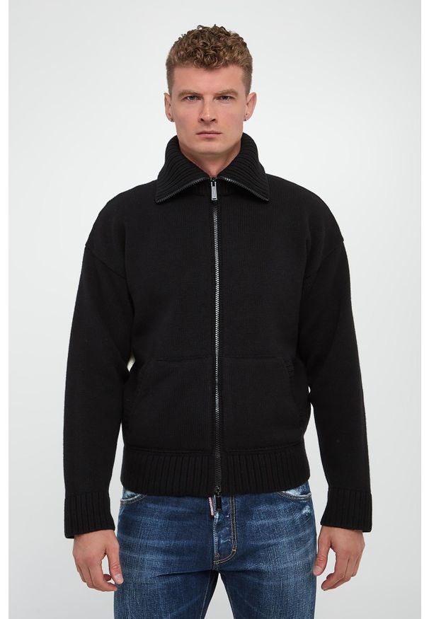 Sweter męski wełniany DSQUARED2. Materiał: wełna