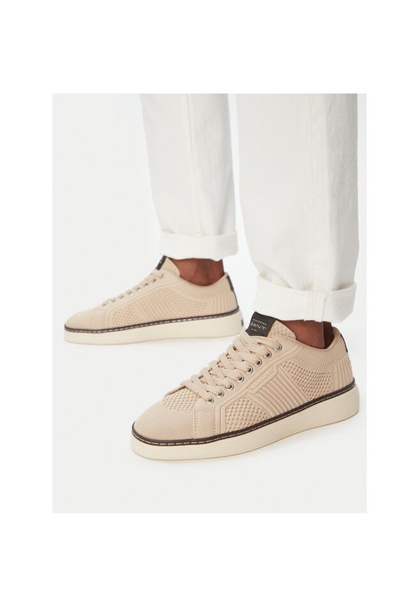 GANT - Sneakersy Gant. Kolor: beżowy