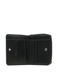 Calvin Klein Mały Portfel Damski Ck Must Z/A Walle W/Flap Md K60K610300 Czarny. Kolor: czarny. Materiał: skóra #3