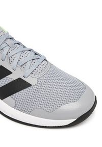 Adidas - adidas Buty na siłownię Dropset Base JS3163 Szary. Kolor: szary. Materiał: materiał. Sport: fitness