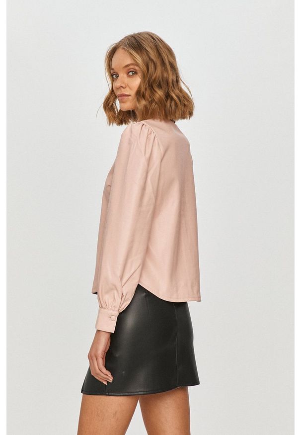TALLY WEIJL - Tally Weijl - Koszula. Okazja: na co dzień. Kolor: różowy. Materiał: tkanina. Wzór: gładki. Styl: casual