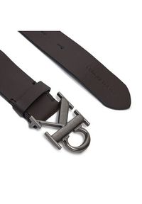 Calvin Klein Jeans Pasek Męski Ro Mono Plaque Lthr Belt 40Mm K50K511418 Brązowy. Kolor: brązowy. Materiał: skóra