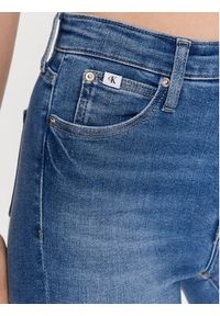 Calvin Klein Jeans Jeansy J20J221252 Niebieski Skinny Fit. Kolor: niebieski