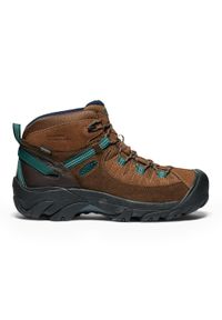 keen - Buty trekkingowe męskie KEEN Targhee II Mid Wp. Kolor: brązowy. Sport: turystyka piesza #1