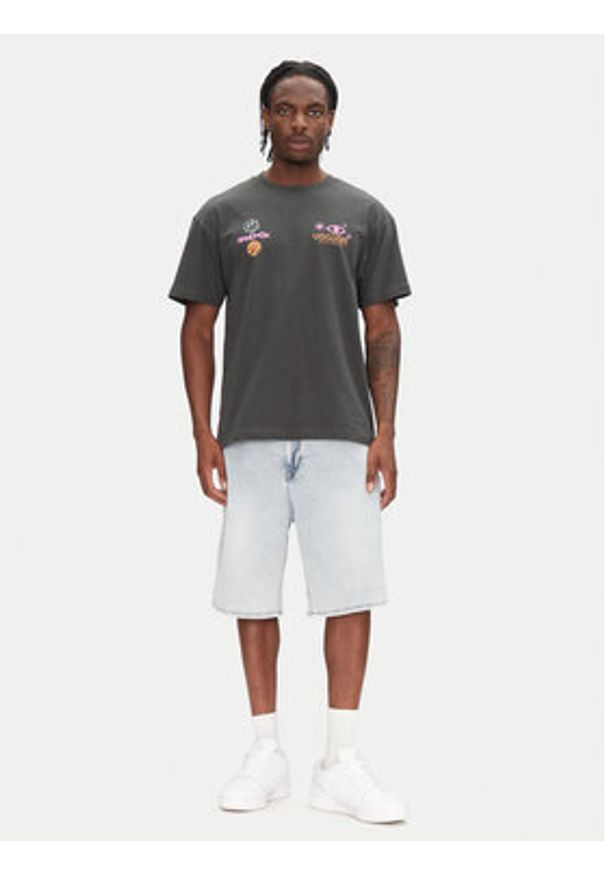 Volcom T-Shirt Filip Rygalski A4312506 Szary Loose Fit. Kolor: szary. Materiał: bawełna