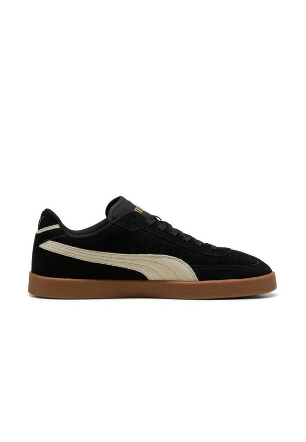 Buty do chodzenia męskie Puma 01 Club Ii Era. Kolor: czarny. Materiał: zamsz. Szerokość cholewki: normalna. Sport: turystyka piesza